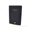 soft cover thread stitched notebook with belly band